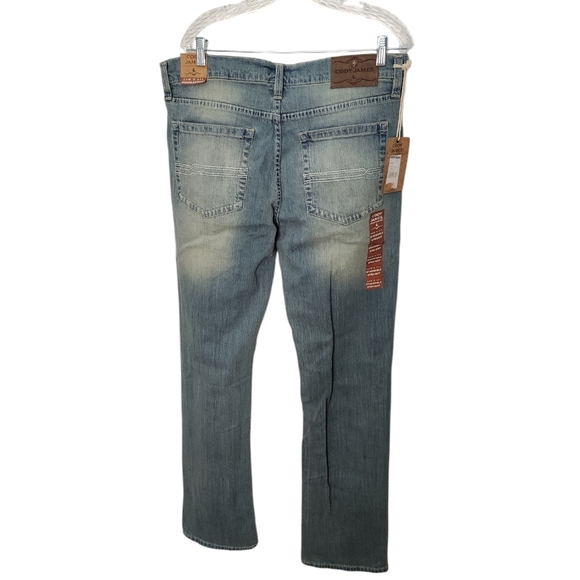 NWT Cody James Men's Stackable Straight EXTRA LONG Jeans - Picture 6 of 10